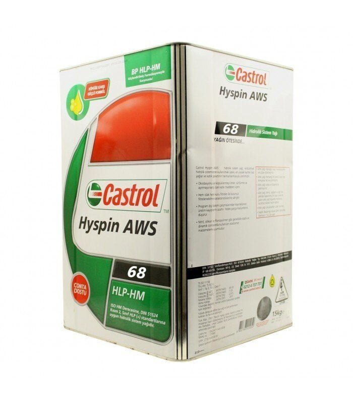 Castrol Hyspin AWS 68 - 18 Litre Hidrolik Yağı