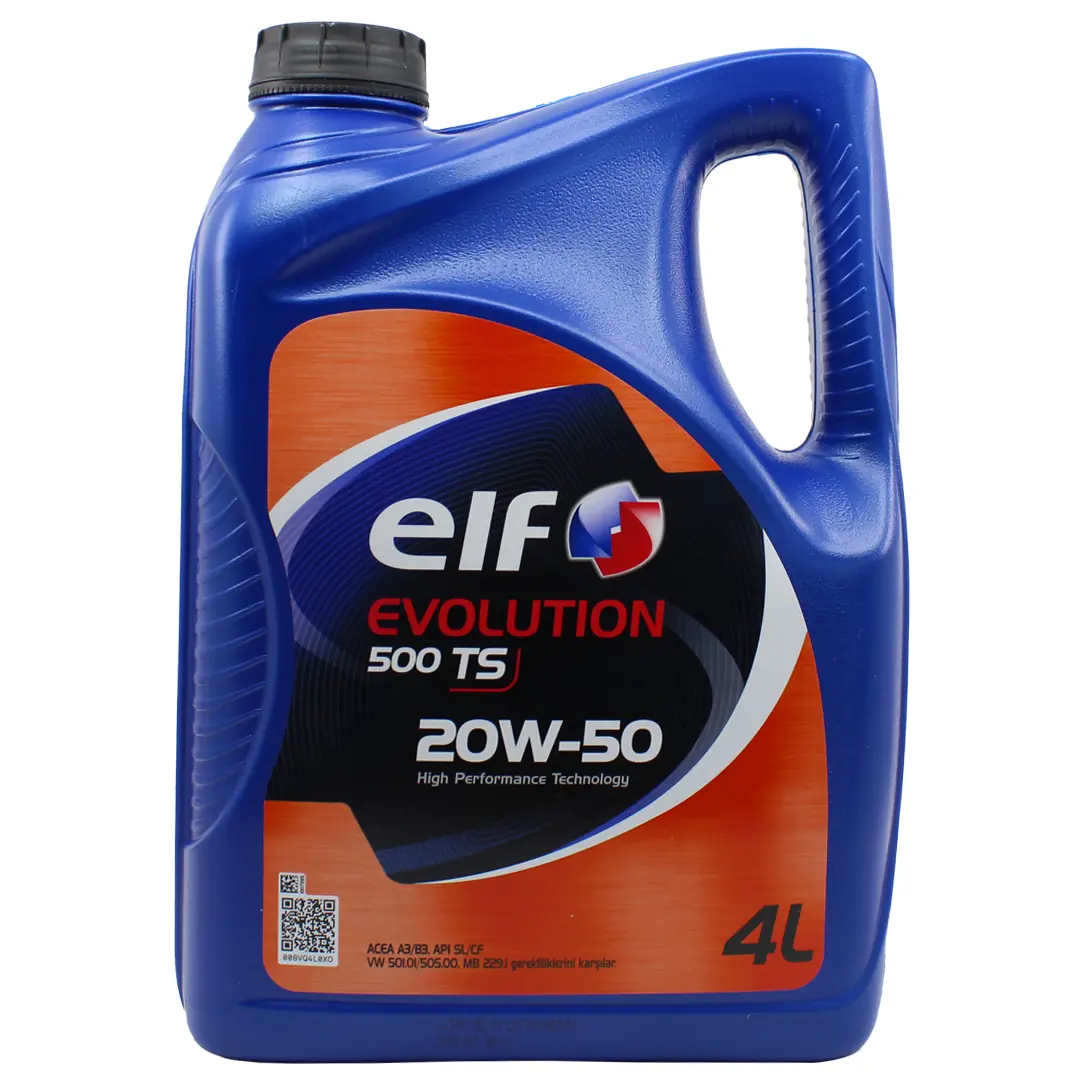 Elf Evolution 500 TS 20W-50 4 Lt Motor Yağı