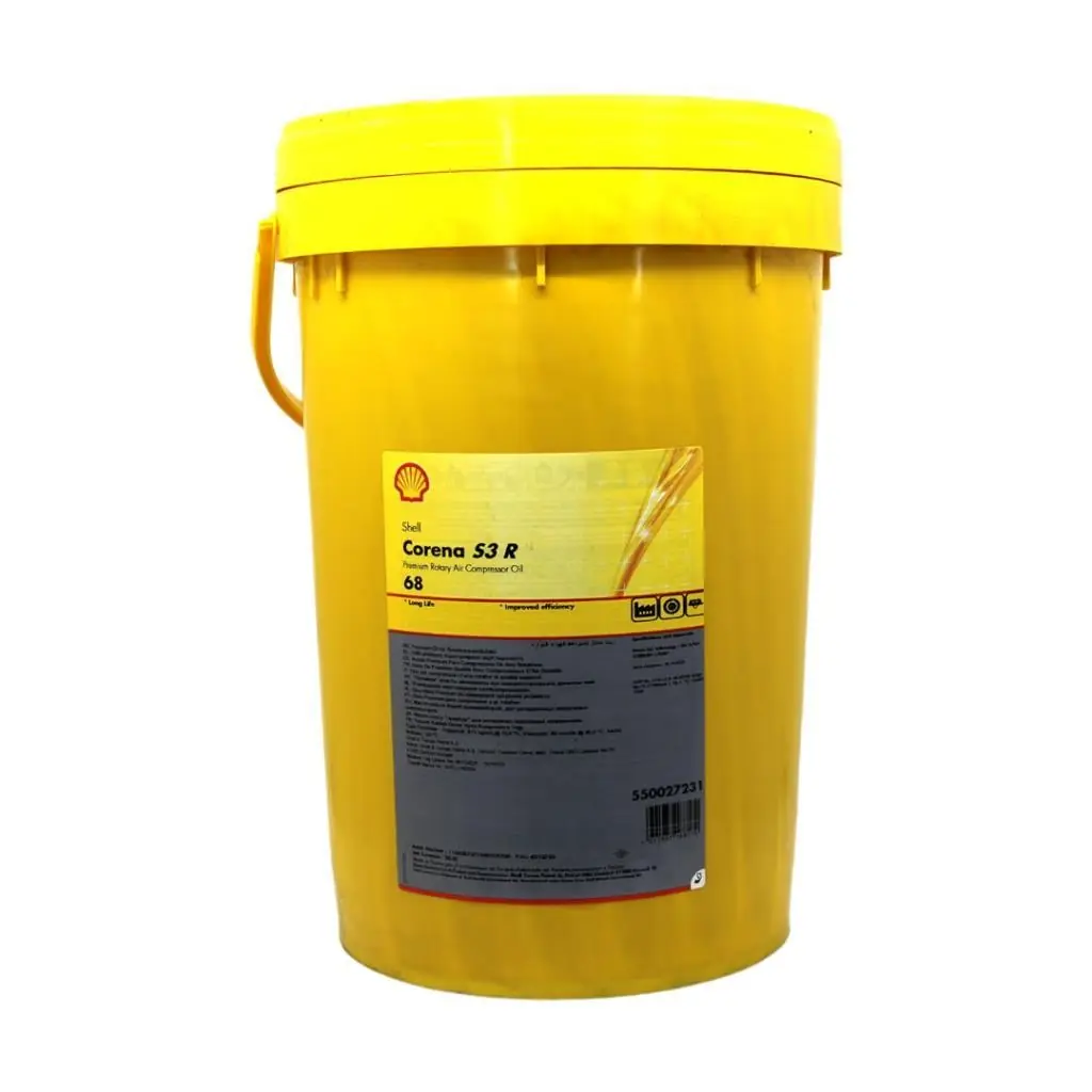 Shell Corena S3 R 68 - 20 Litre Kompresör Yağı - Düşük Uçuculuk