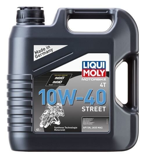 Liqui Moly 10W-40 4T Street 4 Litre Motosiklet Motor Yağı (1243)
