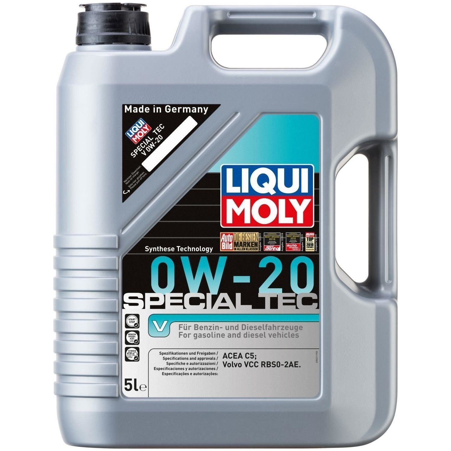 Liqui Moly Special Tec V 0W-20 5 Litre (20632) Motor Yağı