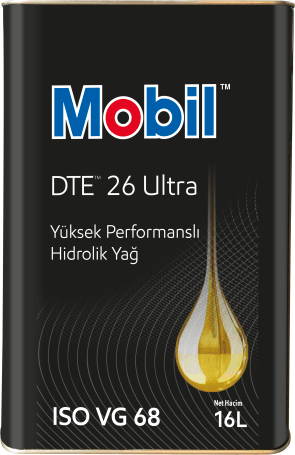 Mobil DTE 26 ISO VG 68 - 16 Litre Hidrolik Yağı