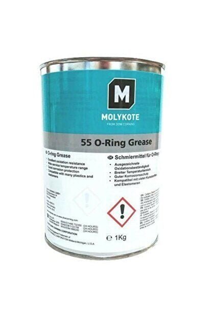 Molykote 55 O-ring - Silikon Bazlı Gres 1 kg Gres Yağı