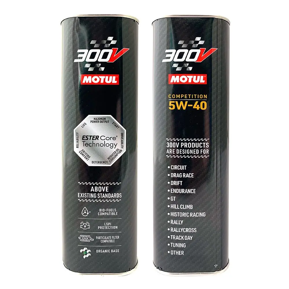 Motul 300V Competition 5W40 2 Lt Tam Sentetik Motor Yağı