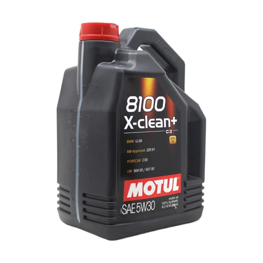 Motul 8100 X-Clean+ 5W30 5 Lt Tam Sentetik Motor Yağı