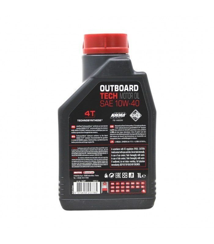 Motul Outboard Tech 4T 10W-40 - 1 Litre Motor Yağı