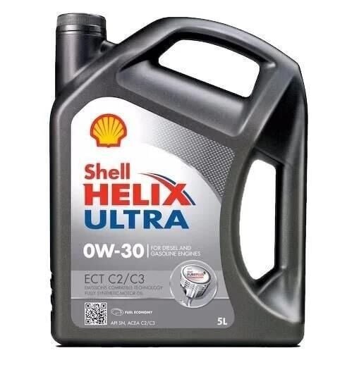 Shell Helix Ultra ECT C2-C3 0W-30 5 Litre Motor Yağı