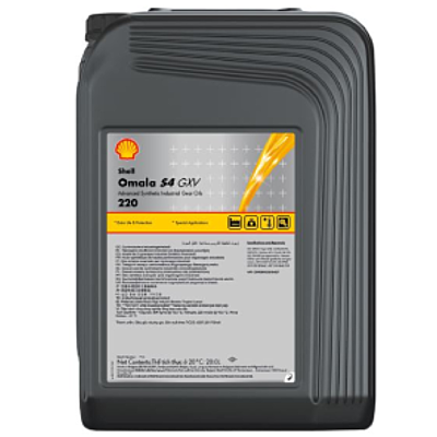 Shell Omala S4 GXV 220 - 20 Litre Sentetik Dişli Yağı